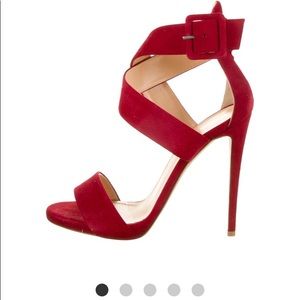 Barney’s New York Red sandals, size 36/6.